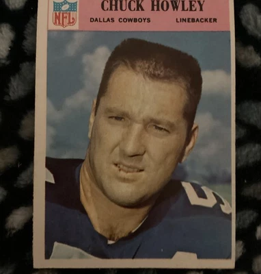 1966 Philadelphia - Chuck Howley #59 (RC) - Image 1 of 4