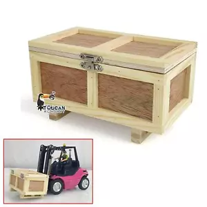 On Sale Decorative Wood Box for 1/14 1/12 RC Construction Vehicle Truck Forklift - Picture 1 of 10