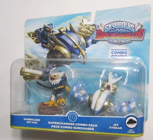 Skylanders HURRICANE JET-VAC 2-Pack Combo Set SuperChargers Combo 2015 Stream - Picture 1 of 2