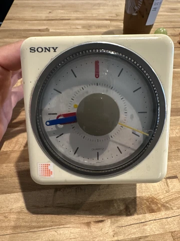 VTG SONY ICF A10W AM/FM Alarm clock "Here Comes The Sun" by The Beatles Cover