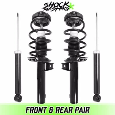 Front Rear Complete Strut and Shock Kit for 2006-2018 Volkswagen Passat 55mm Foto 1 de 4