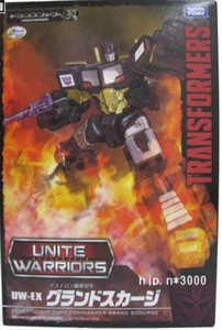 Figura TAKARA TOMY Transformers UW-EX GRAND SCOURGE e-HOBBY LTD Japón ¡RARA!¡! - Imagen 1 de 10