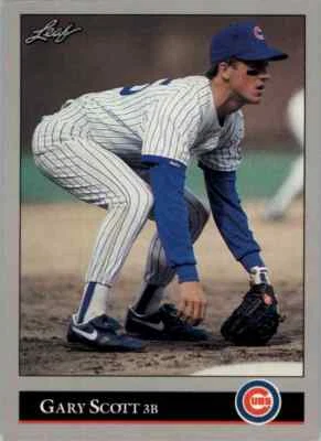1992 Leaf Gary Scott #6 - Image 1 of 2