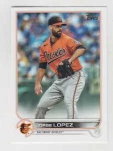 (10) Jorge Lopez 2022 TOPPS SERIES 2 CARD LOT #532 BALTIMORE ORIOLES - Picture 1 of 1
