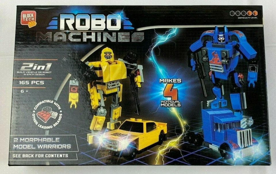 Block Tech Robo Machine 2 Morphable Model Warriors