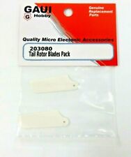 NEW SEALED GUAI HOBBY #203080 RC HELICOPTER TAIL ROTOR BLADES PACK (2 BLADES)