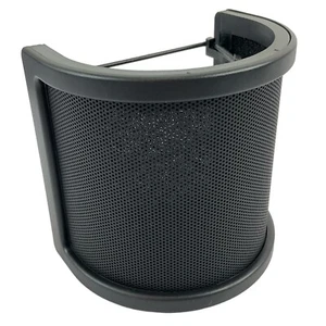 Aokeo Pop Filter Microphone Isolation Shield for 45 mm to 63 mm microphones Mesh - Picture 1 of 7