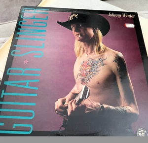 Johnny Winter – Guitar Slinger, 1984 LP, Alligator Records – AL 4735 - Picture 1 of 2