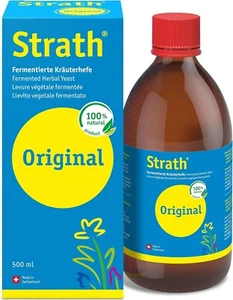 Strath Original 500 ml Fermented Herbal Yeast Support Body Biological Balance - Picture 1 of 9