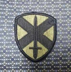 US ARMY 10th PERSONNEL COMMAND SSI Patch - Picture 1 of 2