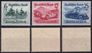 Alemania 1939 Yvert 627/29 coches montado en muy buen estado I - Imagen 1 de 1