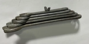 VINTAGE INDESTRO Set 5/8 9/16 1/2 7/16 5/16 Select Steel Chicago Drop Forged - Picture 1 of 7