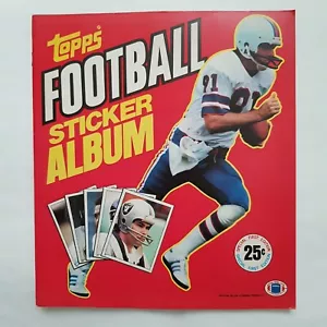 1981 TOPPS FOOTBALL USA ALBUM YEARBOOK COMPLETO FULL PERFECT MINT EX SEALED B - Foto 1 di 12