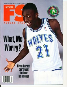 Kevin Garnett Minnesota Timberwolves Beckett Future Stars Dec 1995 S6E Celtics - Picture 1 of 2