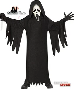 Scream Ghost Face 25th Anniversary Movie Addition Child Costume Medium 8-10 - Picture 1 of 3
