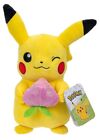 Pokemon 8 Inch Plush - Pikachu With Pecha Berry - Authentic and Adorable Plush