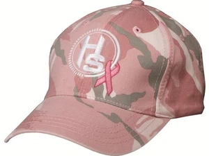Gorra de caza Hunters Specialties rosa camuflada con cinta rosa contra el cáncer - ¡NUEVA! - Imagen 1 de 1