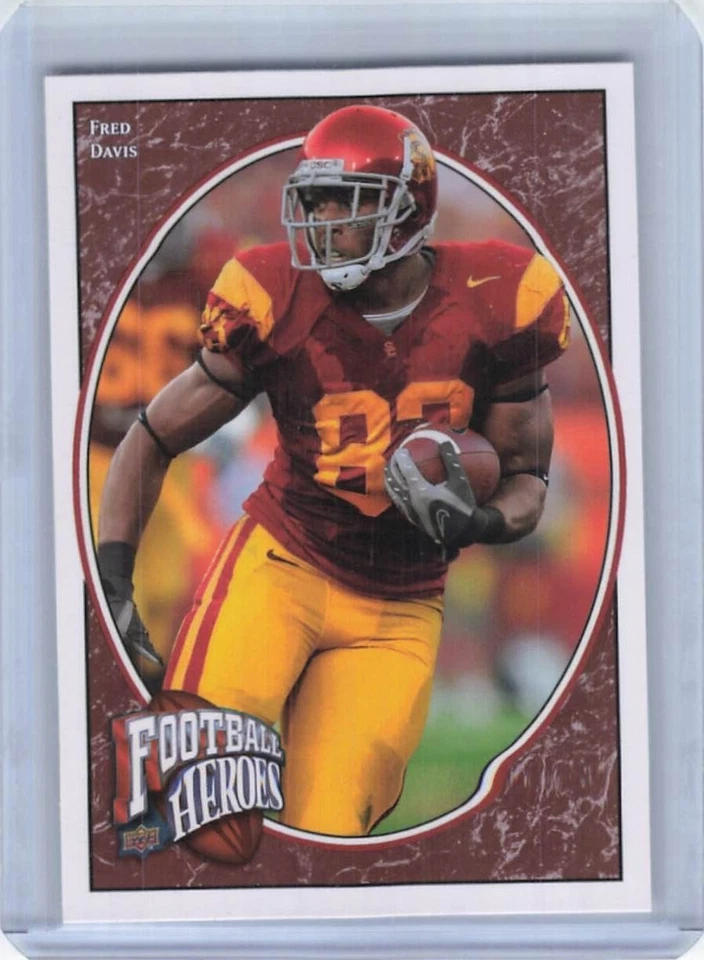 2008 Upper Deck Football Heroes - Rookie Heroes #145 Fred Davis  - Image 1 of 2