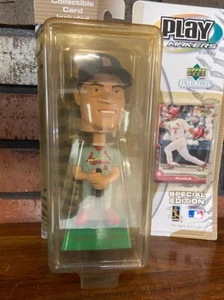 NIB 2001 Upper Deck Play Makers Albert Pujols Special Edition Rookie Bobblehead - Picture 1 of 5