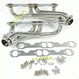 FOR 88-97 Chevy/GMC C/K GMT400 5.0/5.7 V8 PICKUP TRUCK/SUV Exhaust Header SS304 - Picture 1 of 4