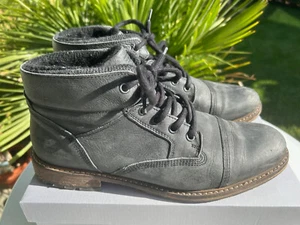 BULLBOXER Echtleder Schnürstiefeletten für Herren - Handarbeit - in Blau -Gr. 43 - Bild 1 von 9