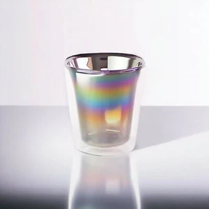 Progress Freedom Aurora Double Wall Glass 180ml Japanese Craftmanship Titanium - Picture 1 of 4