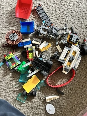 Vintage Legos 15.8oz Small Pieces Bulk Lot Assorted Bricks Tiles Plates #9 - Image 1 of 4