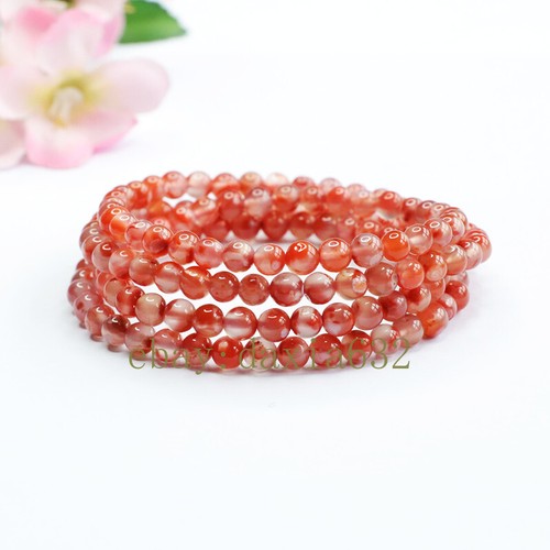 VALENTINO Bracciale in agata rossa sud naturale con motivo fiamma bracciale multi loop