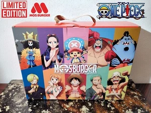 One piece Mos Burger 2024 Lucky Bag - LIMITED EDITION SET collezione - Foto 1 di 14
