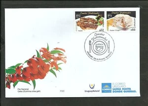 URUGUAY UPAEP 2019 FDC TRADITIONAL FOODS - Picture 1 of 1