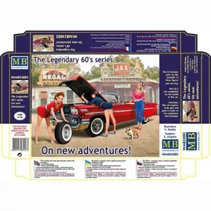 Master Box 24082 Scale Figure 1:24 The Legendary 60's series. Auf neue Abenteuer! - Bild 1 von 4