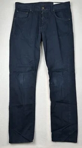 Rag & Bone Pants Mens 31 Blue Chino Fit 2 Slim Leg Standard Issue Casual 34x30 - Picture 1 of 8
