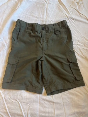 Boy Scouts of America SHORTS ONLY Olive Green Switchback Uniform Youth Large - Image 1 of 4