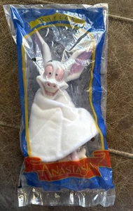 1997 McDonalds Happy Meal Spielzeug Bartok aus Anastasia Plüsch versiegelte Verpackung - Bild 1 von 3