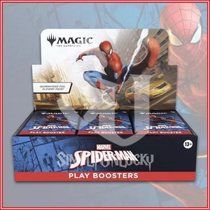 MAGIC THE GATHERING MARVEL'S SPIDER-MAN Play Booster Box Factory Sealed MTG - Picture 1 of 2