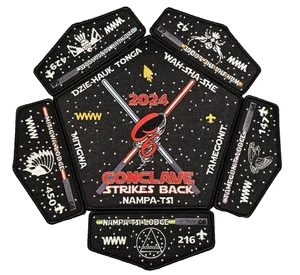 Boy Scout OA Section G6 Star Wars Conclave Lodge Flap Set 147 42 450 429 216 - Picture 1 of 1