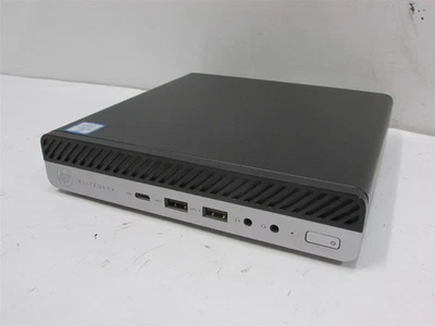 HP Elitedesk 800 G3 i5-6500T 2.5GHz 8GB RAM 120GB SSD Win 10 Pro NO CADDY SCREWS - Image 1 of 4