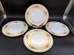 Noritake (M) "CHERITA"  Japan #4787 ~ Set of 4 ~ Dinner Plates ~ 10" - Picture 1 of 8
