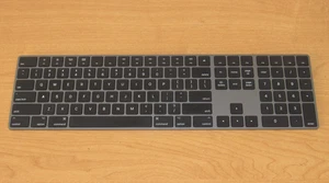 Apple Wireless Magic Keyboard with Numeric Keypad - A1843 - Space Gray / Black - Picture 1 of 10