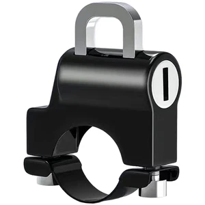 Motorcycle Helmet Lock Security Mount Anti Theft Bracket for Electric For Bikes - Picture 1 of 6
