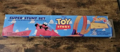Vintage 1996 • Disney's Toy Story • Super Stunt Set Hot Wheels • AS IS • READ - Image 1 of 4