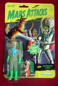 Figura de acción Super 7 Reaction Mars Attacks Destroying A Dog - Imagen 1 de 3