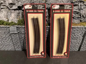 Atlas #2024 N Scale Code 55 18.75" Radius Curve Track (12 Sections) - Picture 1 of 1
