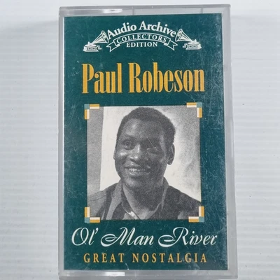Paul Robeson – Ol' Man River (Cassette Tape, 1970s) Audio Archive - Image 1 of 3