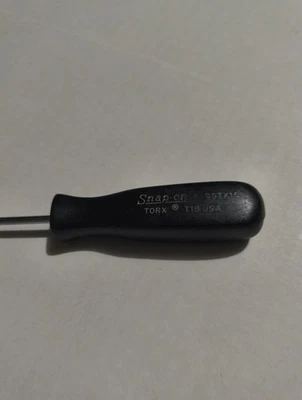Snap-on Tools США T15 Torx Star Socket драйвер черная жесткая ручка SSTX415 винтаж - Изображение 1 из 4