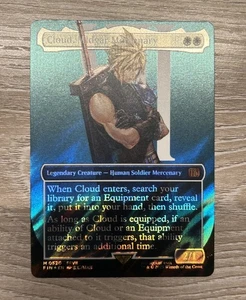 Magic the Gathering Cloud, Midgar Mercenary Surge Foil 520 Final Fantasy - Picture 1 of 6