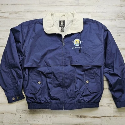 BOEING C-130 AMP Vintage Full Zip Windbreaker Bomber Jacket Gear for Sports MD - Image 1 of 4