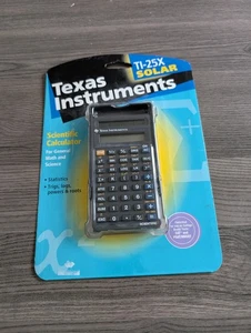 SEALED 1997 Vintage New Texas Instruments TI-25X Solar Scientific Calculator - Picture 1 of 2