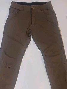 Kuhl Radikl Pants Performance Stretch 7 Pockets Hiking Olive Men’s  34x30 Damage - Picture 1 of 20