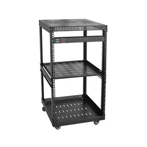 RIVECO OFCO 18U Network Rack with Reinforced Top & Bottom Vented Plates - 4 R... - Picture 1 of 7